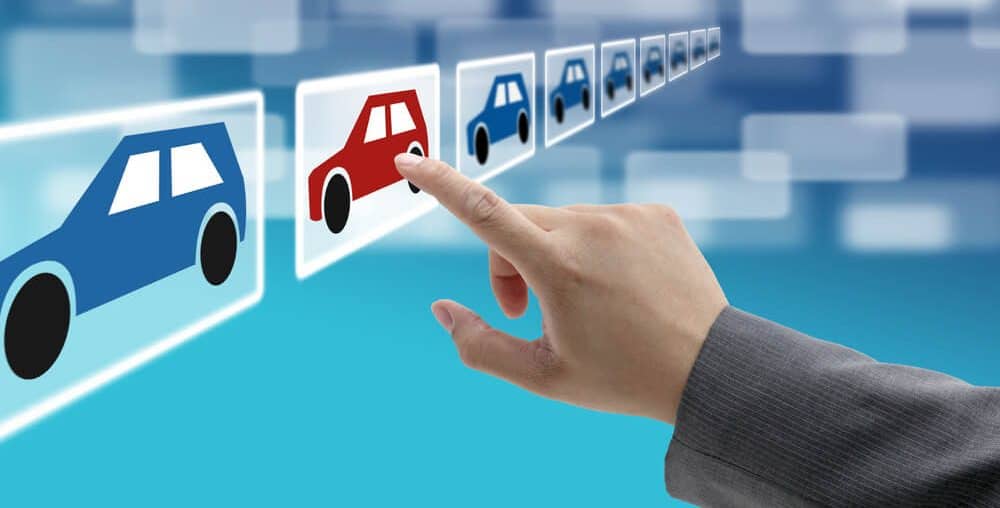 modelo de carro para a frota