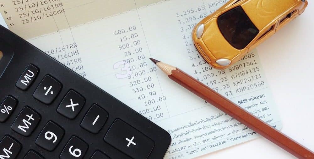 Custos de veículo de frota