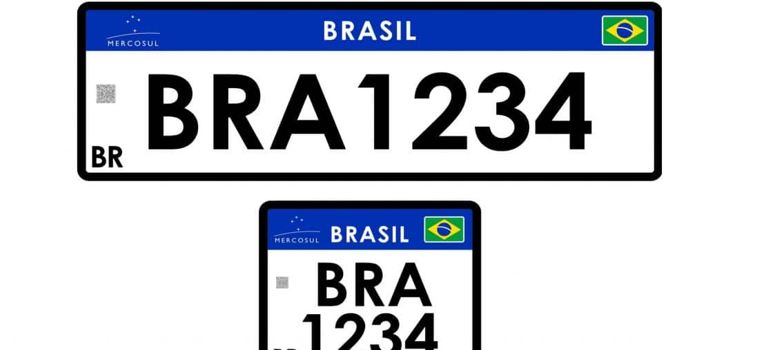 novos modelos de placa