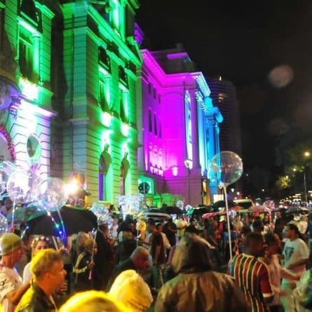 Ano Novo na Praça da Liberdade já é tradição em Belo Horizonte. Foto: Estado de Minas