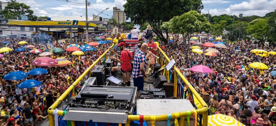 Carnaval de Belo Horizonte já é um dos mais populares do Brasil. Foto: TV Sim