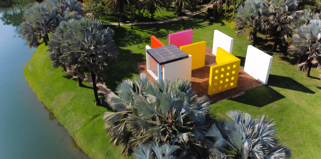 Inhotim fica em Brumadinho, na região metropolitana de Belo Horizonte. Foto: Reprodução/Brendon Campos