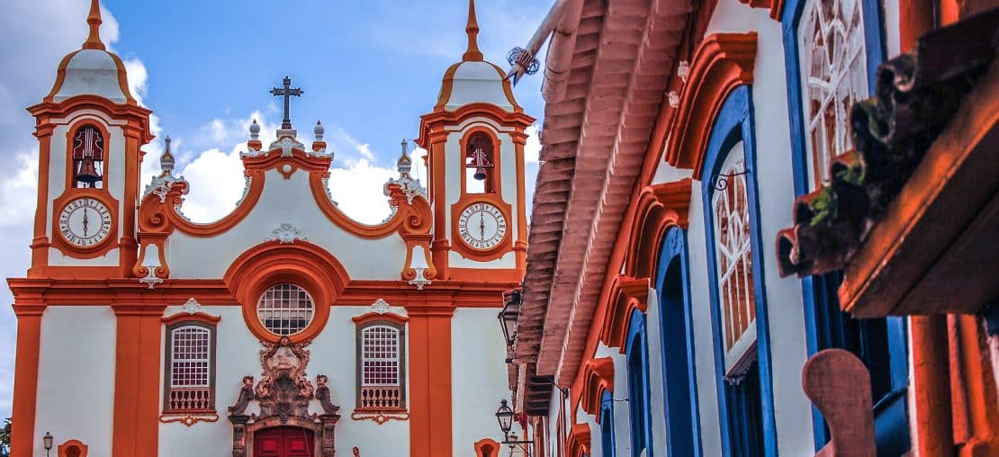 Matriz de Santo Antônio no centro histórico de Tiradentes. Foto: Reprodução/IPHAN