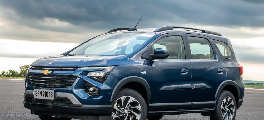 Lokamig tem aluguel de carro com 7 lugares em BH. Foto: Reprodução/Sala de Imprensa Chevrolet