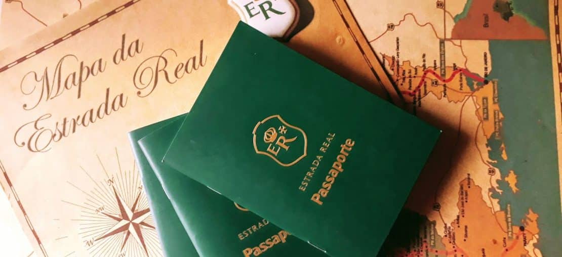 Essa é uma foto do Passaporte Estrada Real. Foto: Reprodução/Expedições em Família