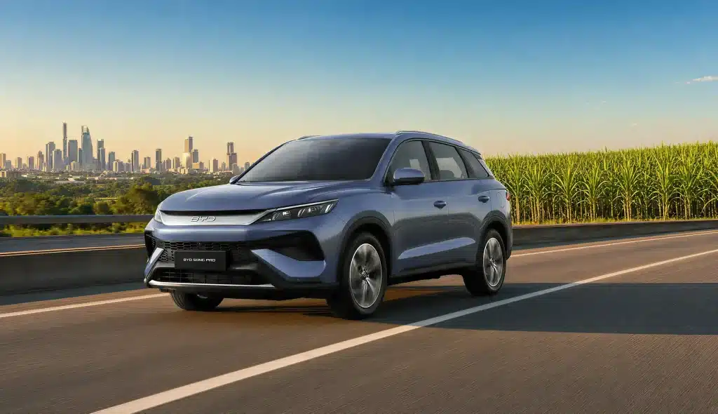 BYD Song Pro Flex tem preço e data de lançamento divulgados. Foto: Reprodução/BYD