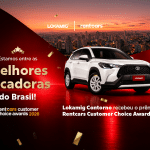 Lokamig Contorno recebe prêmio Rentcars 2026.