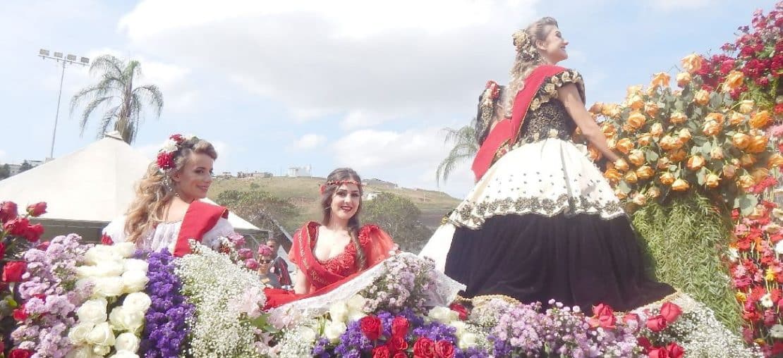 Festa das Rosas e Flores Barbacena 2026 está marcada para as datas entre 8 e 12 de outubro. Foto: Reprodução/Jornal O Tempo