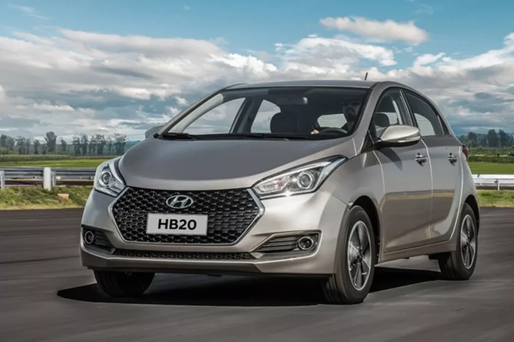 Primeira geração do HB20 chegou ao mercado em 2012. Foto: Reprodução/WebMotors