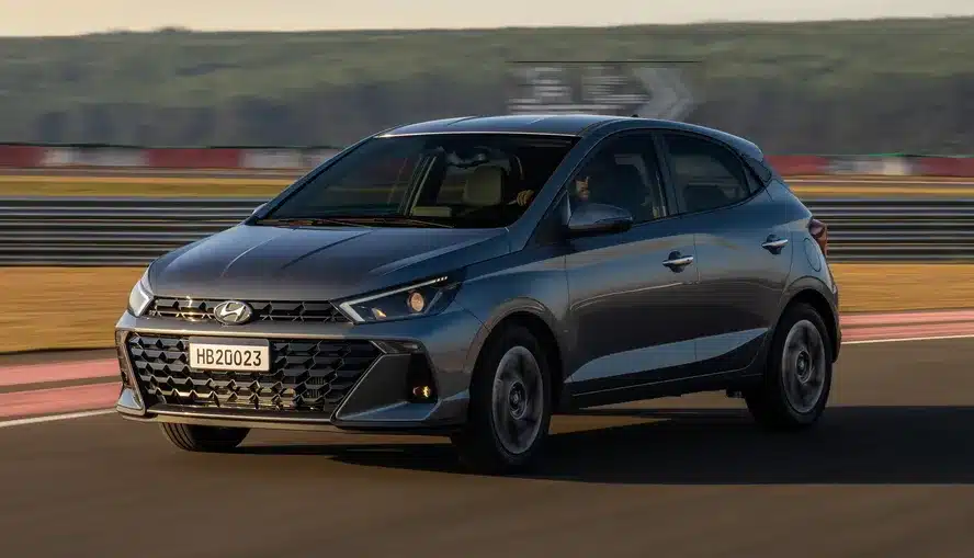 Novo HB20 de 2023 tem ótimas características. Foto: Reprodução/Autoesporte